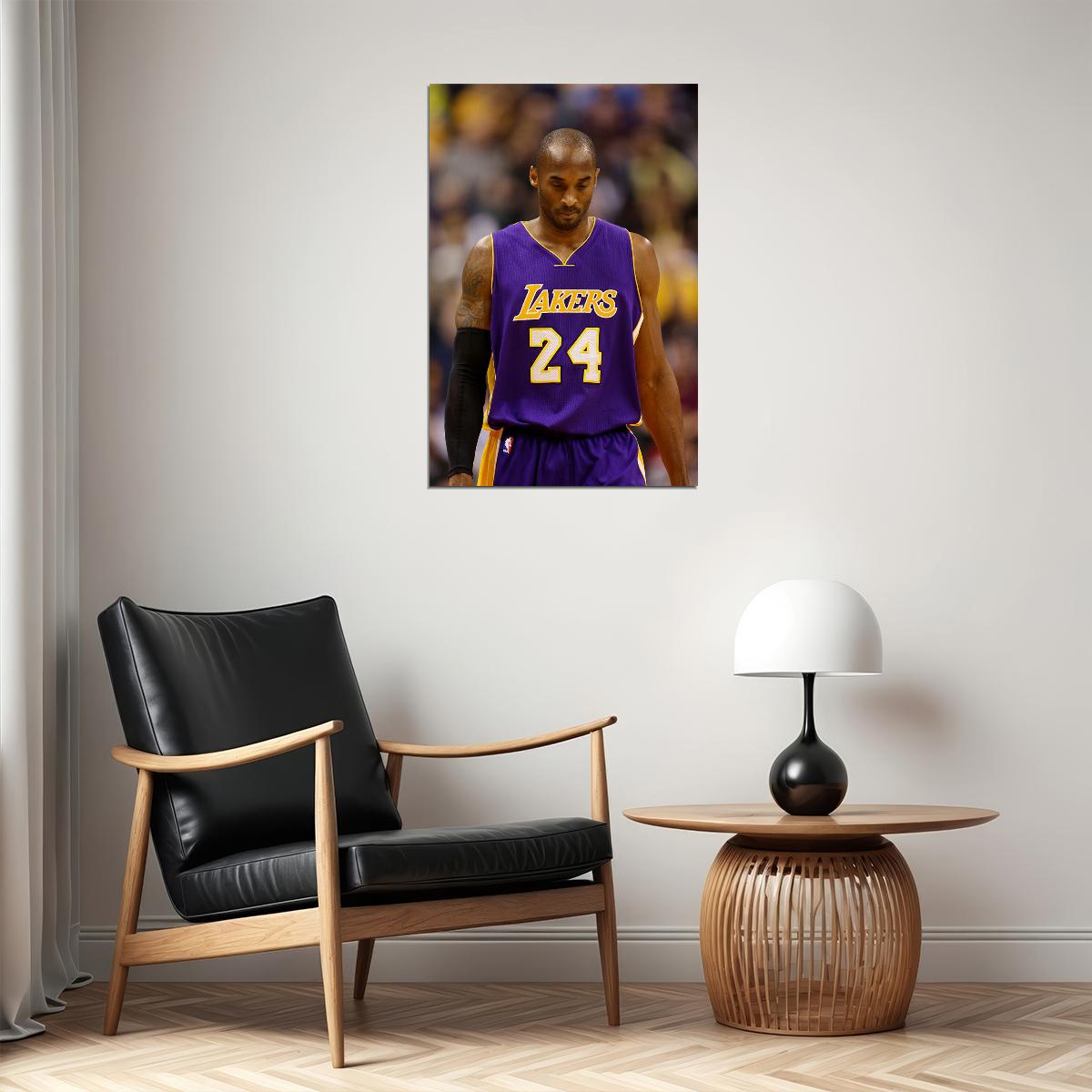 Kobe Bryant Great Star Mvp Sport Poster Wall Art Print Home Wall Decor - xonomax