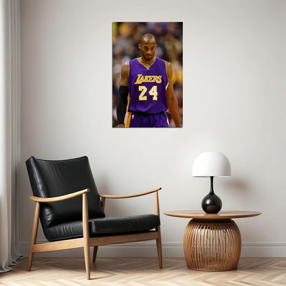 Kobe Bryant Great Star Mvp Sport Poster Wall Art Print Home Wall Decor - xonomax