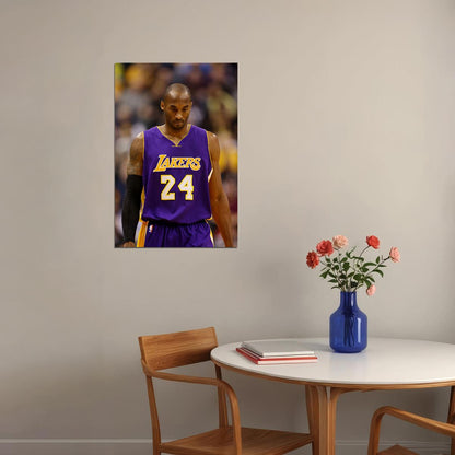Kobe Bryant Great Star Mvp Sport Poster Wall Art Print Home Wall Decor - xonomax