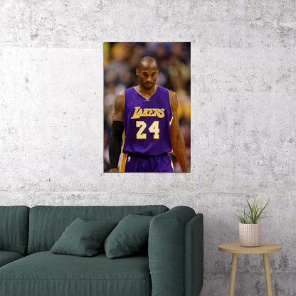 Kobe Bryant Great Star Mvp Sport Poster Wall Art Print Home Wall Decor - xonomax