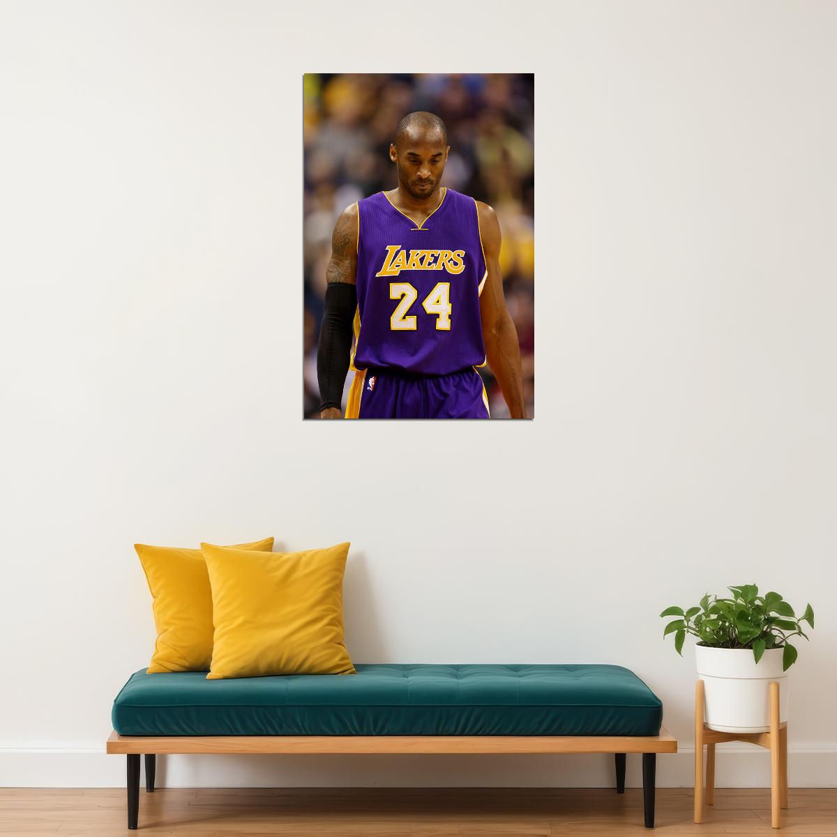 Kobe Bryant Great Star Mvp Sport Poster Wall Art Print Home Wall Decor - xonomax
