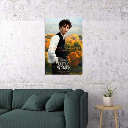 Little Women 2019 Movie Emma Watson Love Stories Poster Wall Art Print Home Wall Decor - xonomax