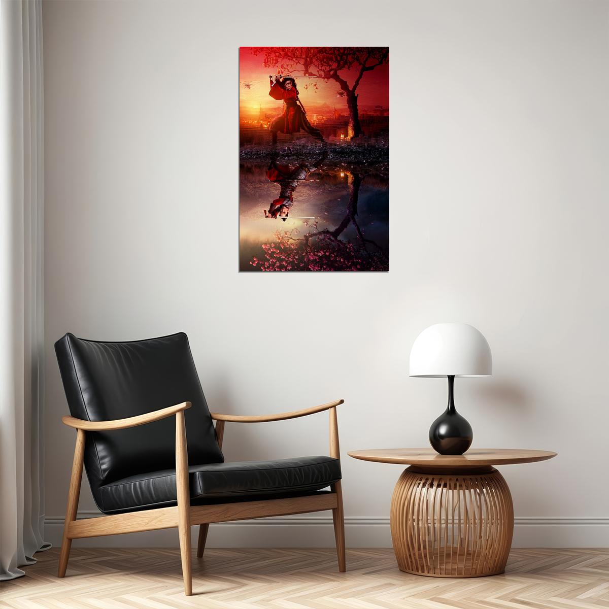 Mulan Movie Yifei Liu 2020 Adventure Action Poster Wall Art Print Home Wall Decor - xonomax