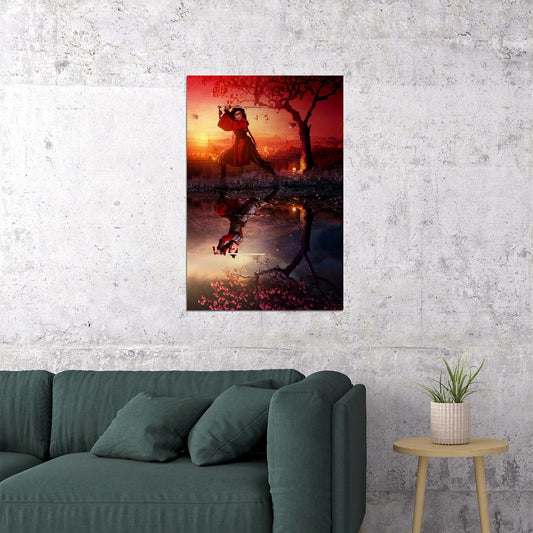 Mulan Movie Yifei Liu 2020 Adventure Action Poster Wall Art Print Home Wall Decor - xonomax