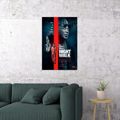 Night Walk Movie 2020 Action Crime Drama Poster Wall Art Print Home Wall Decor - xonomax