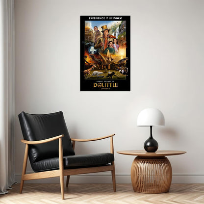 The Voyage Of Doctor Dolittle Movie Family Action Poster Wall Art Print Home Wall Decor - xonomax