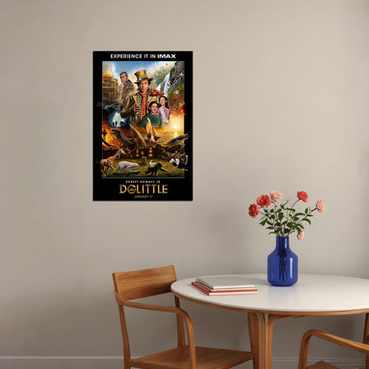 The Voyage Of Doctor Dolittle Movie Family Action Poster Wall Art Print Home Wall Decor - xonomax