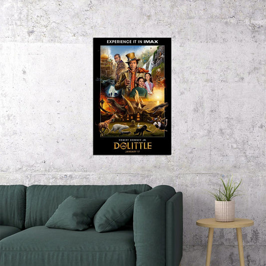 The Voyage Of Doctor Dolittle Movie Family Action Poster Wall Art Print Home Wall Decor - xonomax