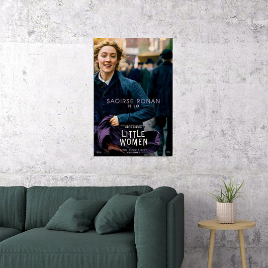Little Women 2019 Movie Emma Watson Drama Poster Wall Art Print Home Wall Decor - xonomax