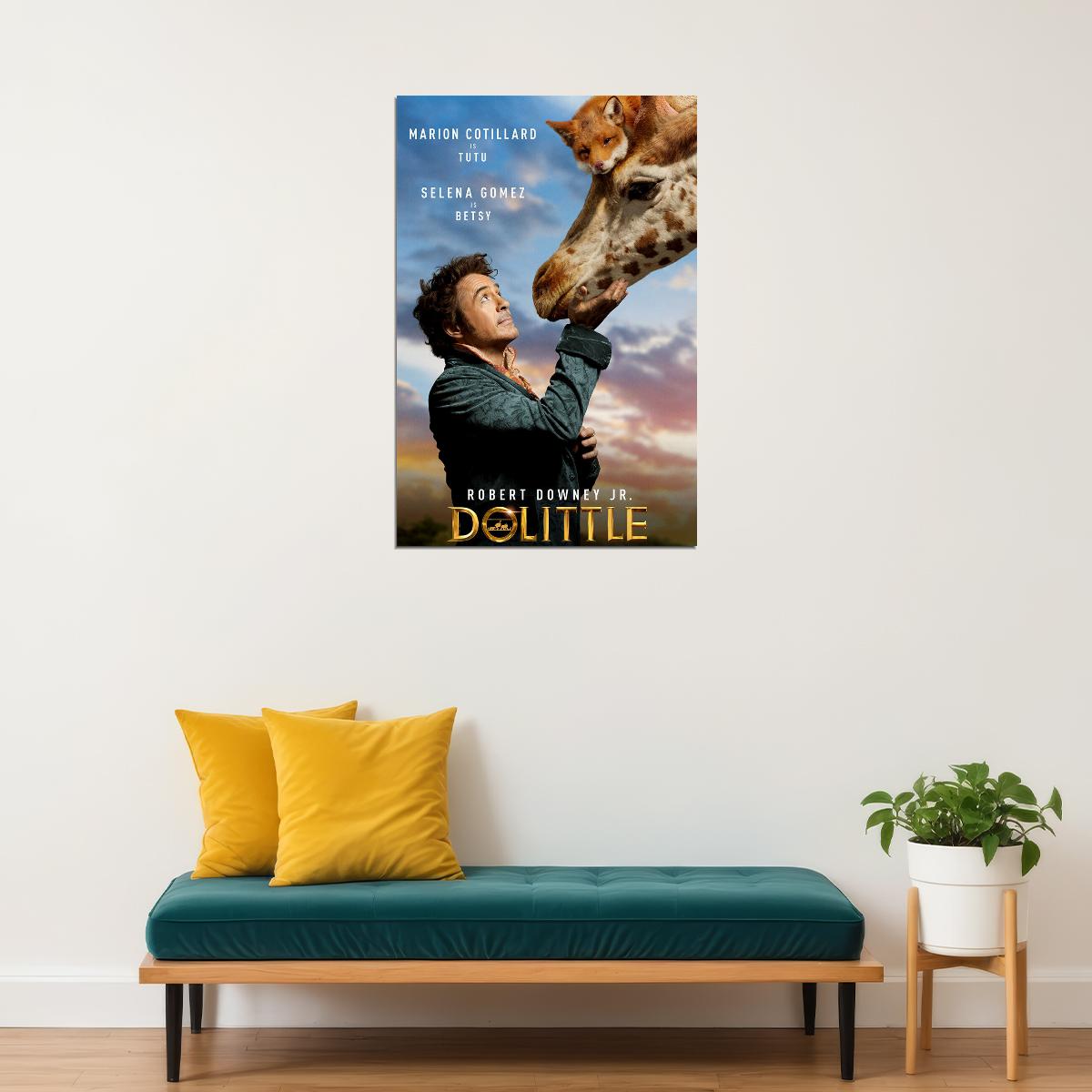 The Voyage Of Doctor Dolittle Movie Action Family Poster Wall Art Print Home Wall Decor - xonomax