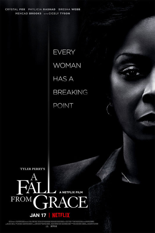 A Fall From Grace Movie 2020 Thriller Poster Wall Art Print Home Wall Decor - xonomax