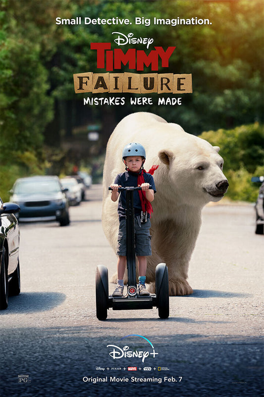Timmy Failure Mistakes Were Made Movie Comedy Poster Wall Art Print Home Wall Decor - xonomax