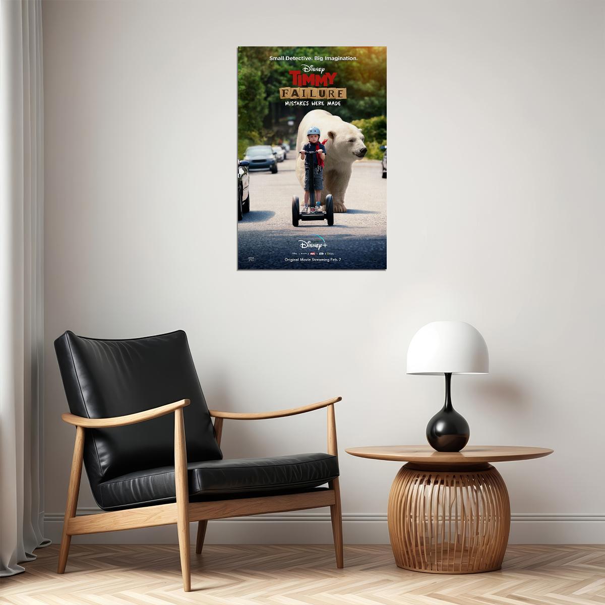 Timmy Failure Mistakes Were Made Movie Comedy Poster Wall Art Print Home Wall Decor - xonomax