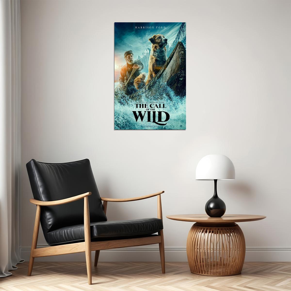 Call Of The Wild Movie 2020 Harrison Ford Drama Poster Wall Art Print Home Wall Decor - xonomax