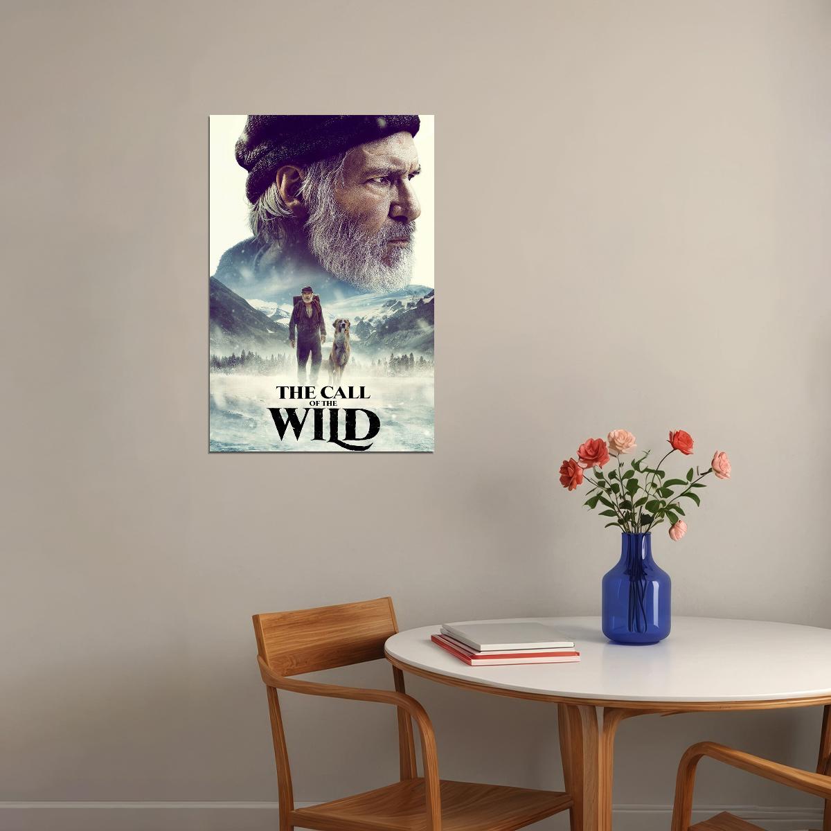 Call Of The Wild Movie 2020 Harrison Ford Poster Wall Art Print Home Wall Decor - xonomax
