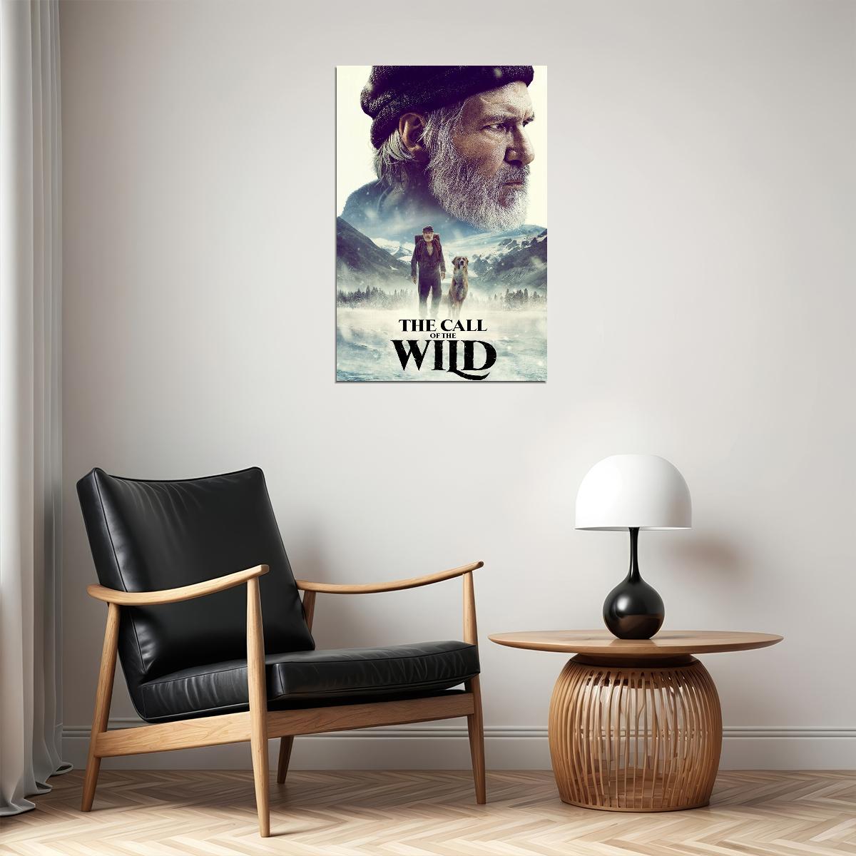 Call Of The Wild Movie 2020 Harrison Ford Poster Wall Art Print Home Wall Decor - xonomax