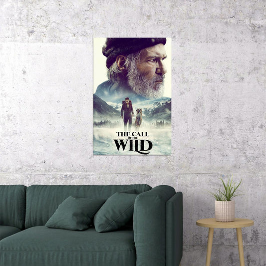 Call Of The Wild Movie 2020 Harrison Ford Poster Wall Art Print Home Wall Decor - xonomax