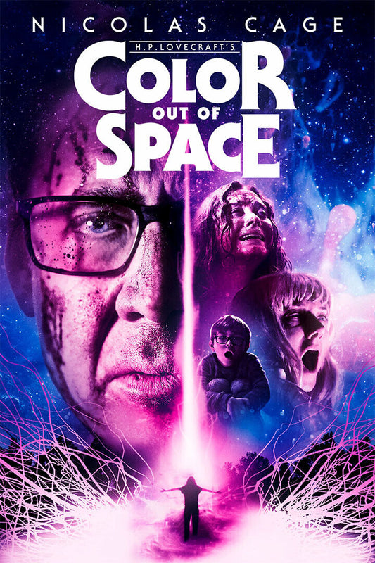 Color Out Of Space Movie 2020 Nicolas Cage Poster Wall Art Print Home Wall Decor - xonomax