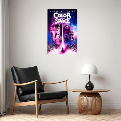 Color Out Of Space Movie 2020 Nicolas Cage Poster Wall Art Print Home Wall Decor - xonomax