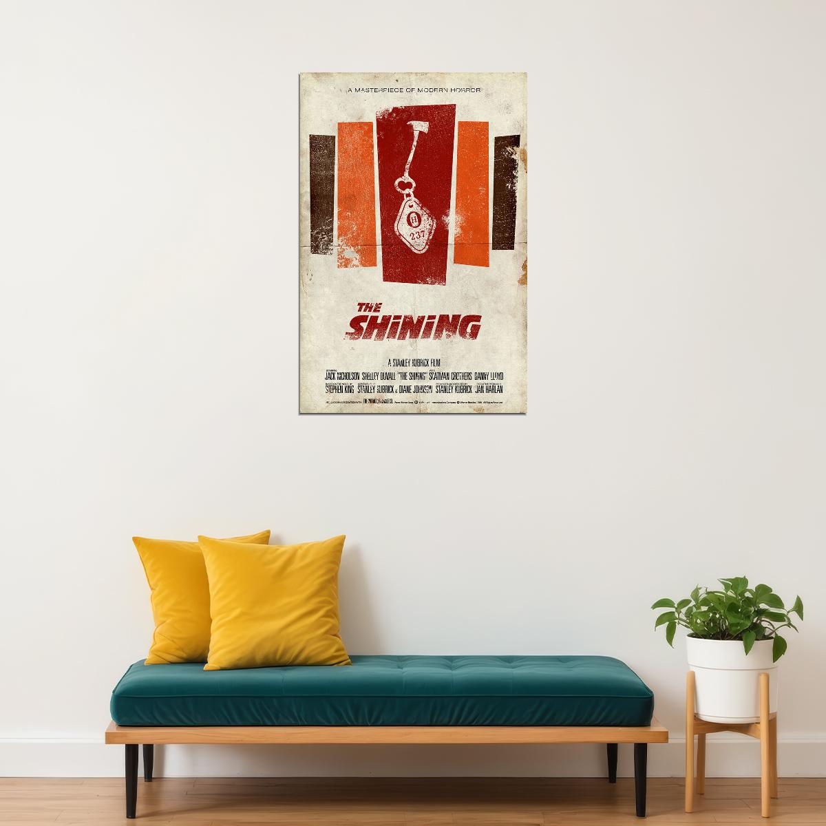 The Shining 1980 Movie Hot Horror Drama Poster Wall Art Print Home Wall Decor - xonomax