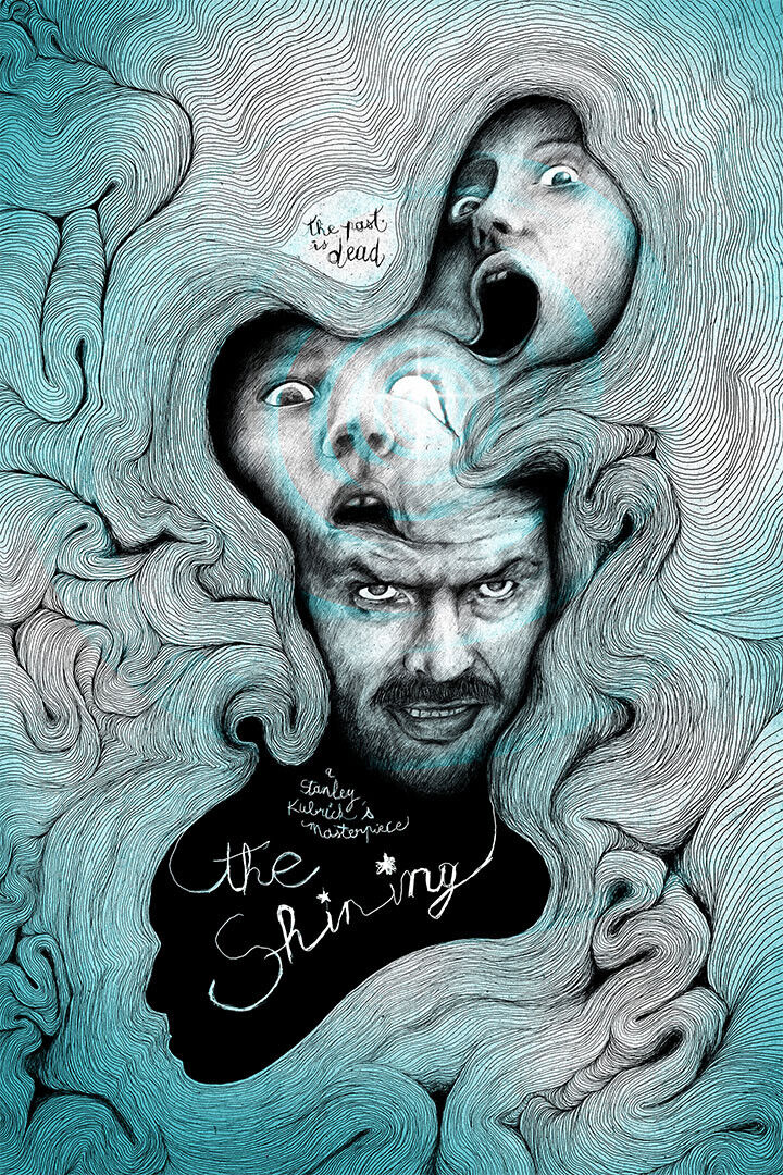 The Shining 1980 Movie Hot Horror Thriller Poster Wall Art Print Home Wall Decor - xonomax