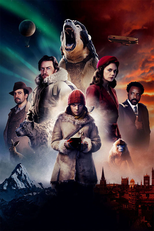 His Dark Materials Season 1 Tv Movie 2019 Drama Poster Wall Art Print Home Wall Decor - xonomax