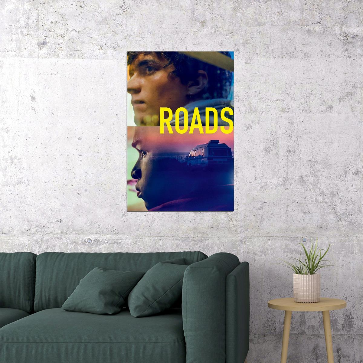 Roads Movie 2019 Fionn Whitehead Stephane Bak Drama Poster Wall Art Print Home Wall Decor - xonomax