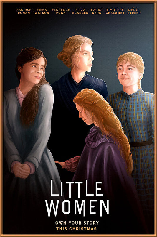 Little Women Movie Own Your Story Drama Poster Wall Art Print Home Wall Decor - xonomax