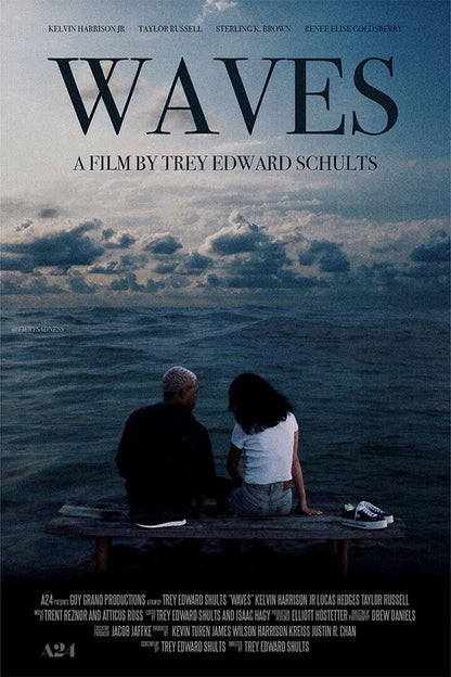 Waves Movie 2019 Lucas Hedges Alexa Demie Drama Poster Wall Art Print Home Wall Decor - xonomax