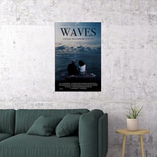 Waves Movie 2019 Lucas Hedges Alexa Demie Drama Poster Wall Art Print Home Wall Decor - xonomax