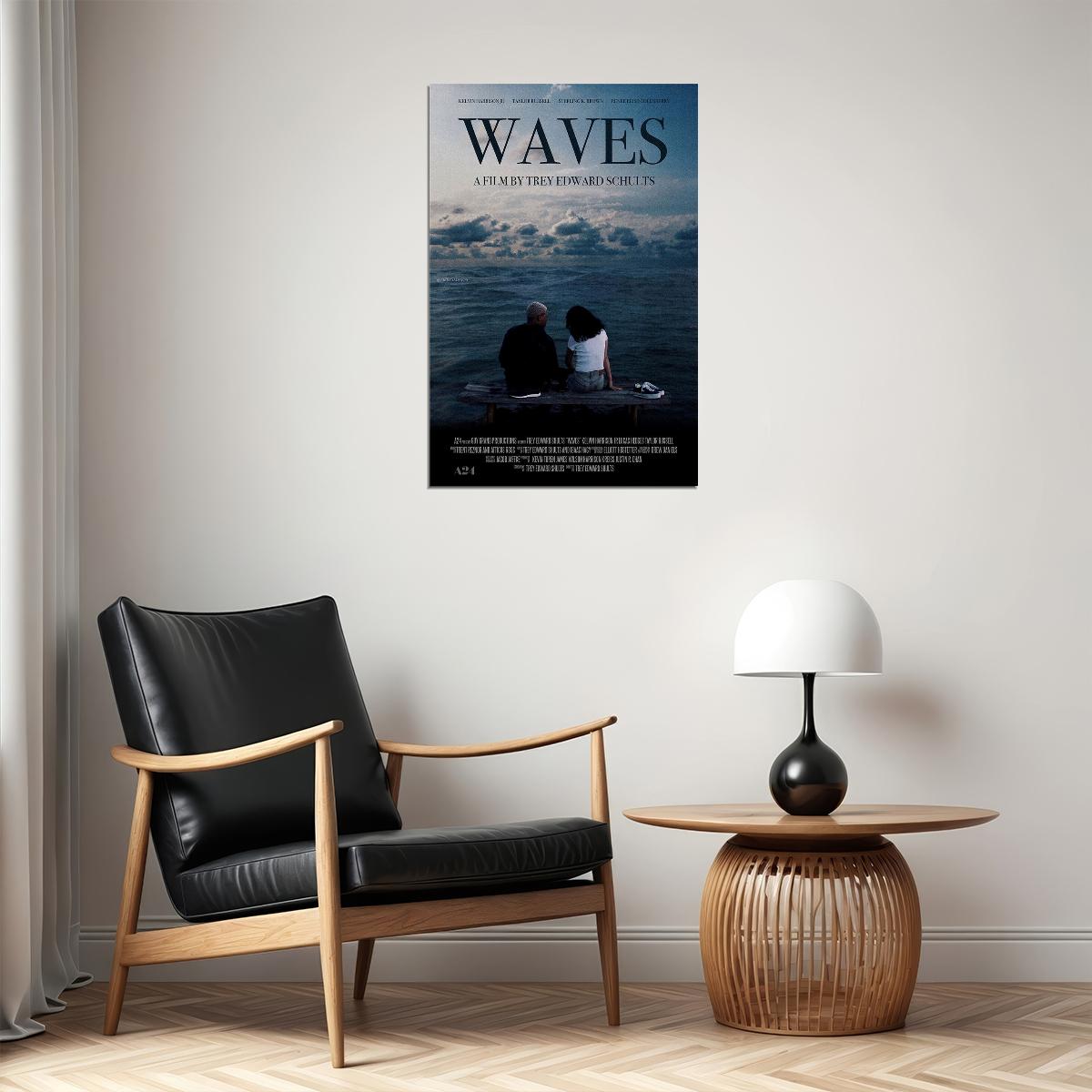 Waves Movie 2019 Lucas Hedges Alexa Demie Drama Poster Wall Art Print Home Wall Decor - xonomax