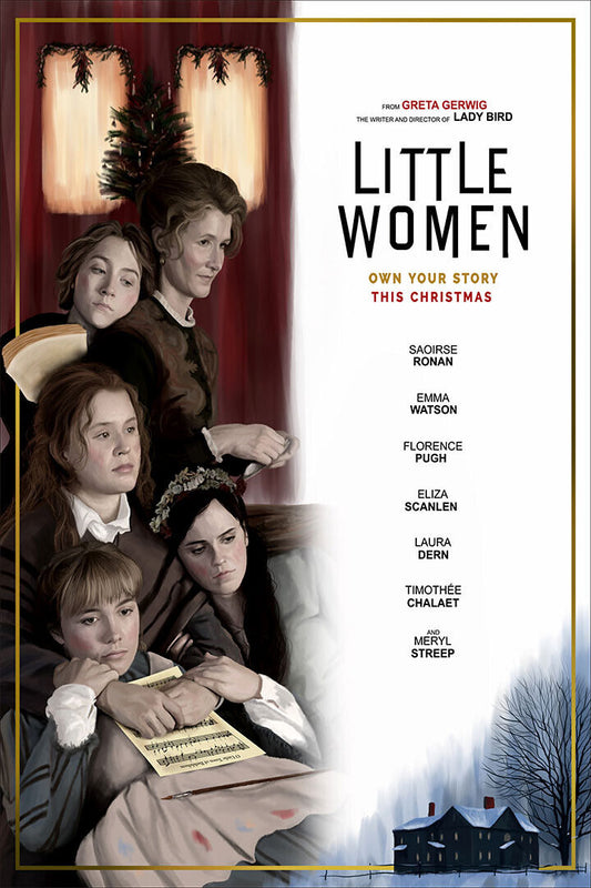Little Women Movie 2019 Own Your Story Drama Poster Wall Art Print Home Wall Decor - xonomax