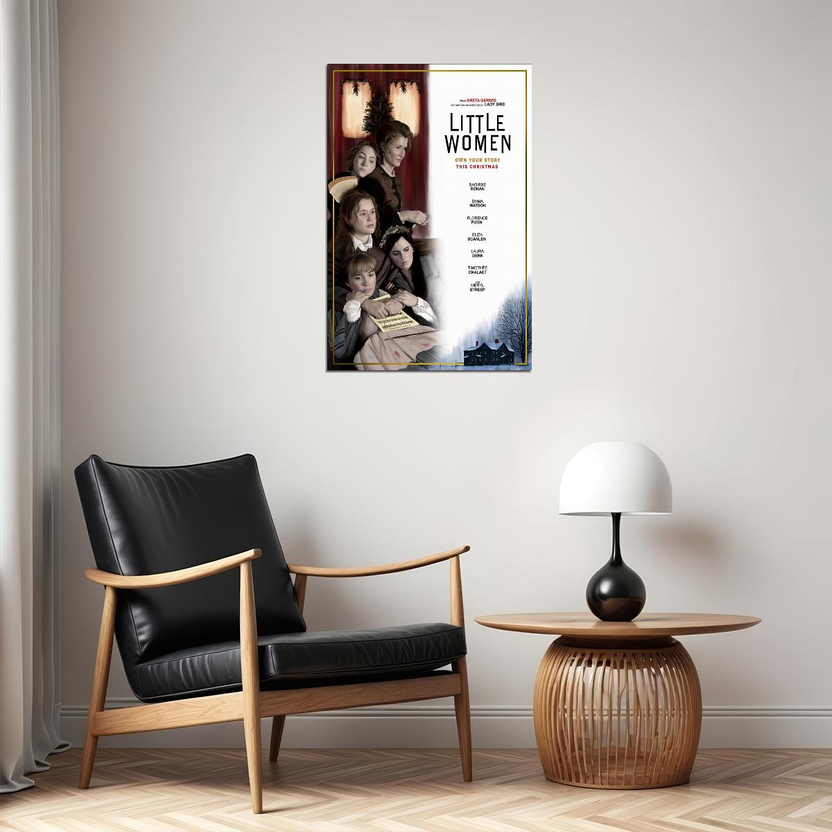 Little Women Movie 2019 Own Your Story Drama Poster Wall Art Print Home Wall Decor - xonomax