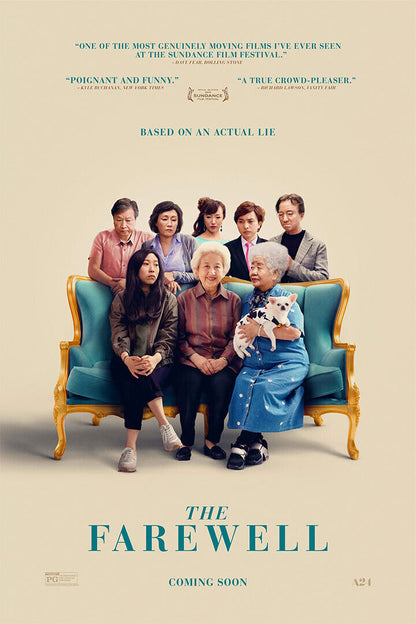 The Farewell Movie Comedy Drama Poster Wall Art Print Home Wall Decor - xonomax