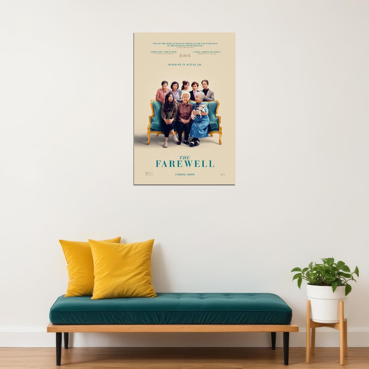 The Farewell Movie Comedy Drama Poster Wall Art Print Home Wall Decor - xonomax