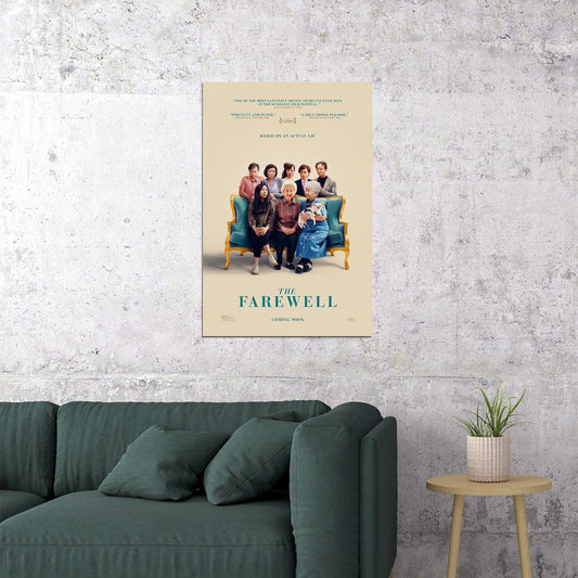The Farewell Movie Comedy Drama Poster Wall Art Print Home Wall Decor - xonomax
