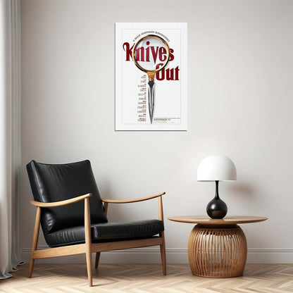 Knives Out Movie Comedy Crime Drama Poster Wall Art Print Home Wall Decor - xonomax