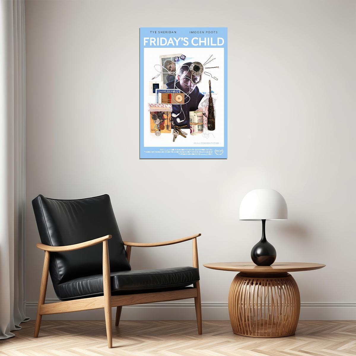 Friday's Child Movie Crime Dram Poster Wall Art Print Home Wall Decor - xonomax