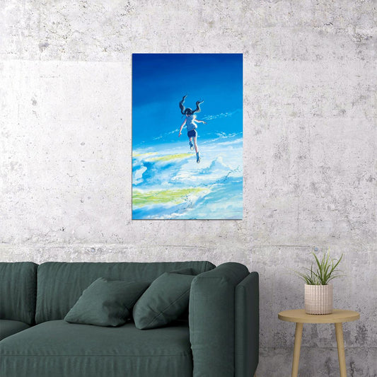 Weathering With You Movie 2019 Makoto Shinkai Poster Wall Art Print Home Wall Decor