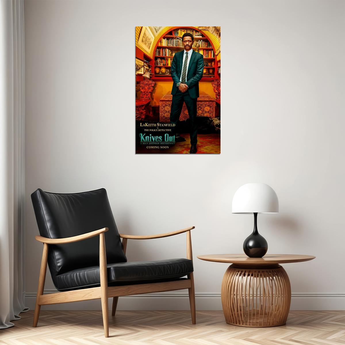 Knives Out Daniel Craig Movie Family Crime Poster Wall Art Print Home Wall Decor - xonomax