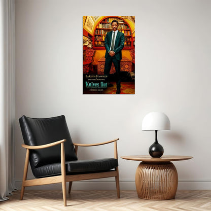 Knives Out Daniel Craig Movie Family Crime Poster Wall Art Print Home Wall Decor - xonomax