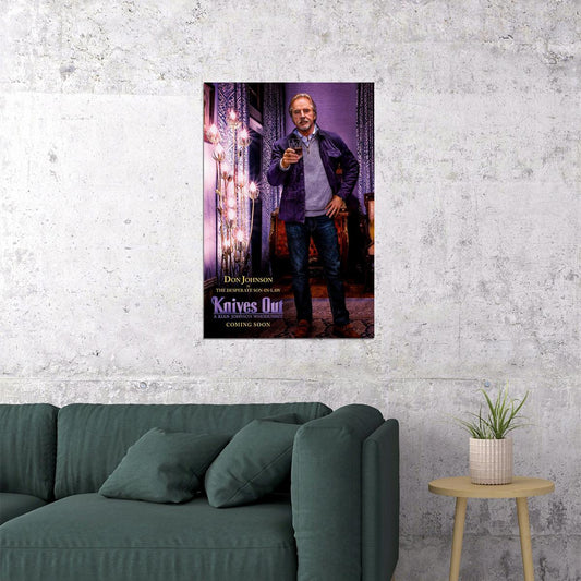 Knives Out Movie 2019 Daniel Craig Chris Evans Comedy Poster Wall Art Print Home Wall Decor - xonomax