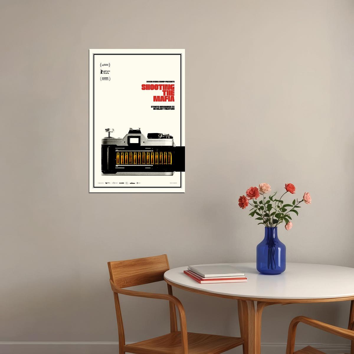 Shooting The Mafia Documentary Poster Wall Art Print Home Wall Decor - xonomax
