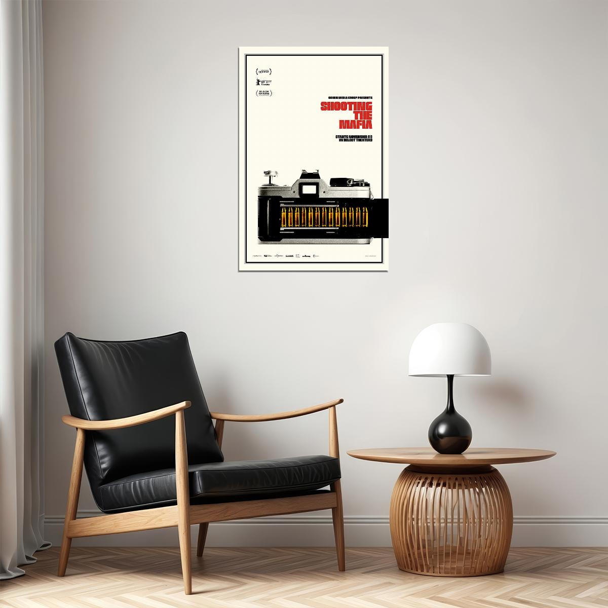 Shooting The Mafia Documentary Poster Wall Art Print Home Wall Decor - xonomax