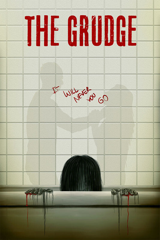 The Grudge 2020 It Will Never Let You Go Fantasy Poster Wall Art Print Home Wall Decor - xonomax