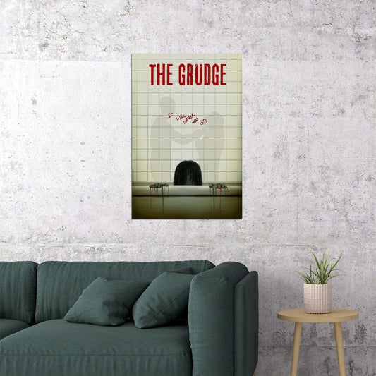 The Grudge 2020 It Will Never Let You Go Fantasy Poster Wall Art Print Home Wall Decor - xonomax