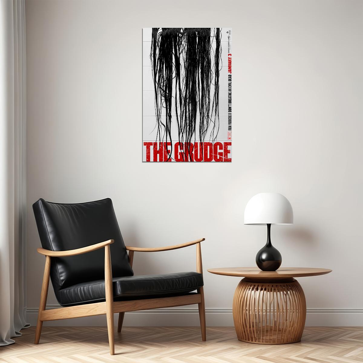 The Grudge 2020 It Will Never Let You Go Horror Poster Wall Art Print Home Wall Decor - xonomax