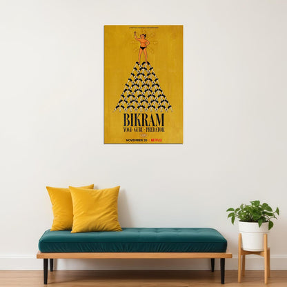 Bikram Yogi Guru Predator Documentary Crime Poster Wall Art Print Home Wall Decor - xonomax