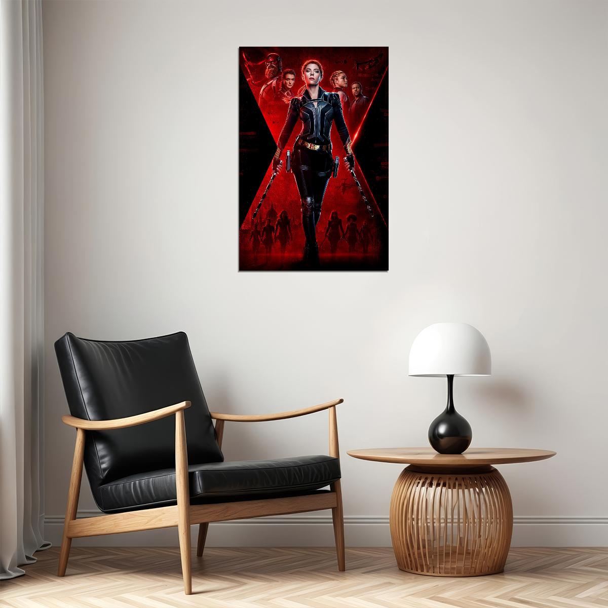 Black Widow Movie Adventure Action Poster Wall Art Print Home Wall Decor - xonomax