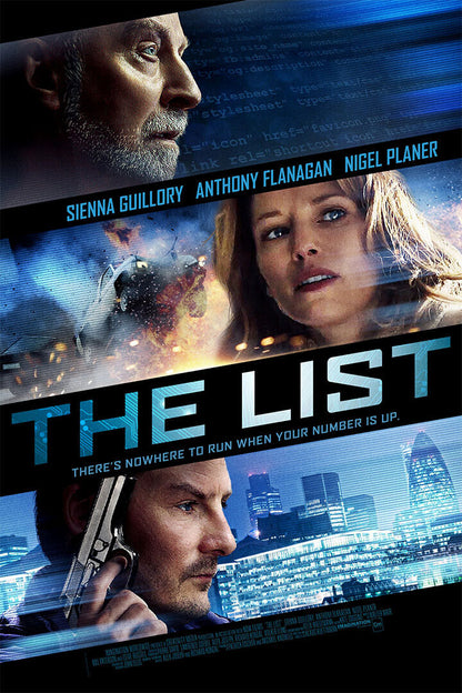 The List 2019 Thriller Action Poster Wall Art Print Home Wall Decor - xonomax